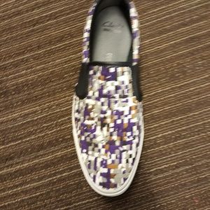 Clarks men's slides size 11